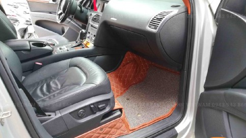 Thảm lót sàn ô tô 5D 6D Audi A3 giá gốc tận xưởng, bảo hành trọn đời